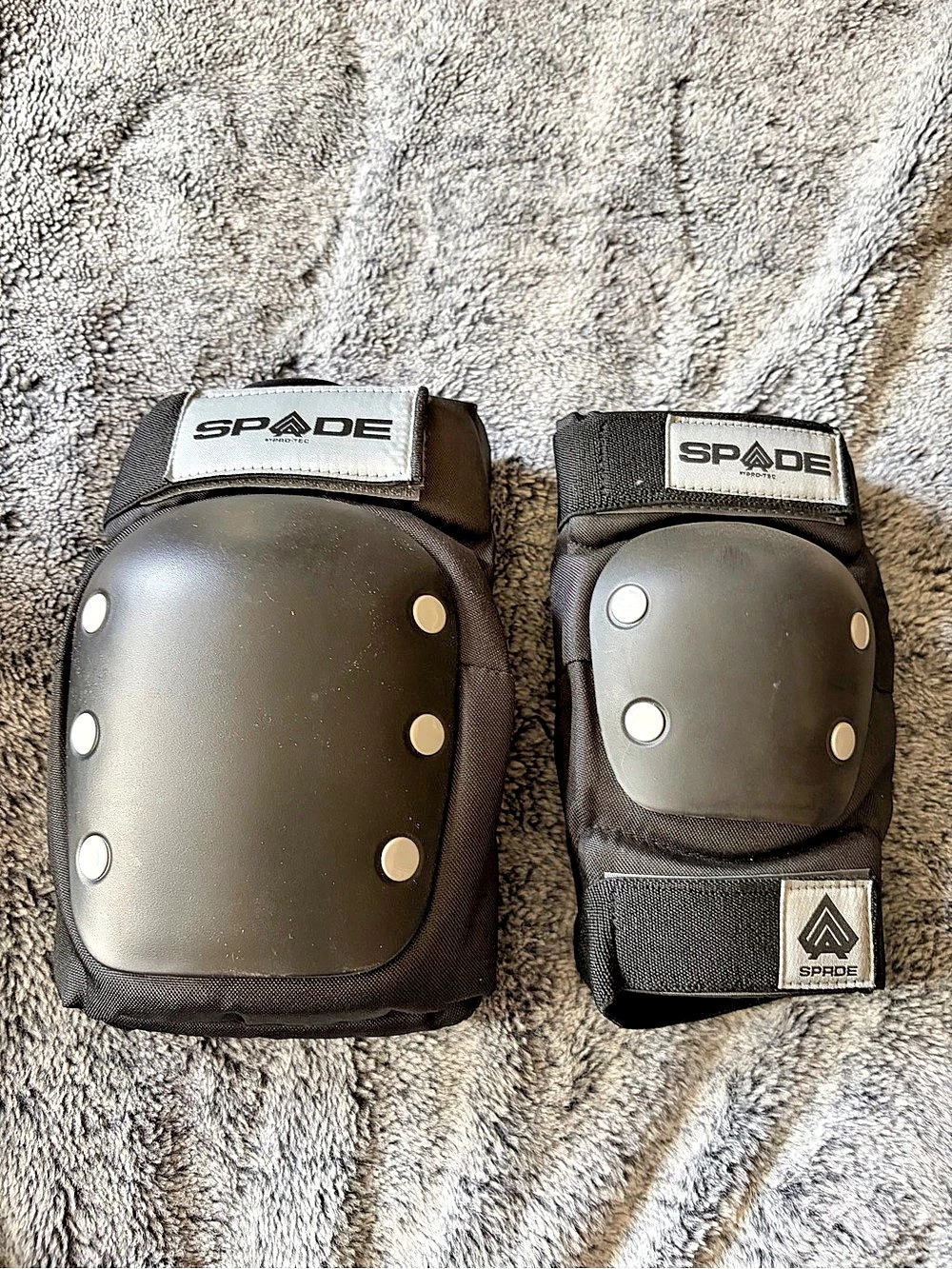 Spade Protective Pads Set Black Athletic
